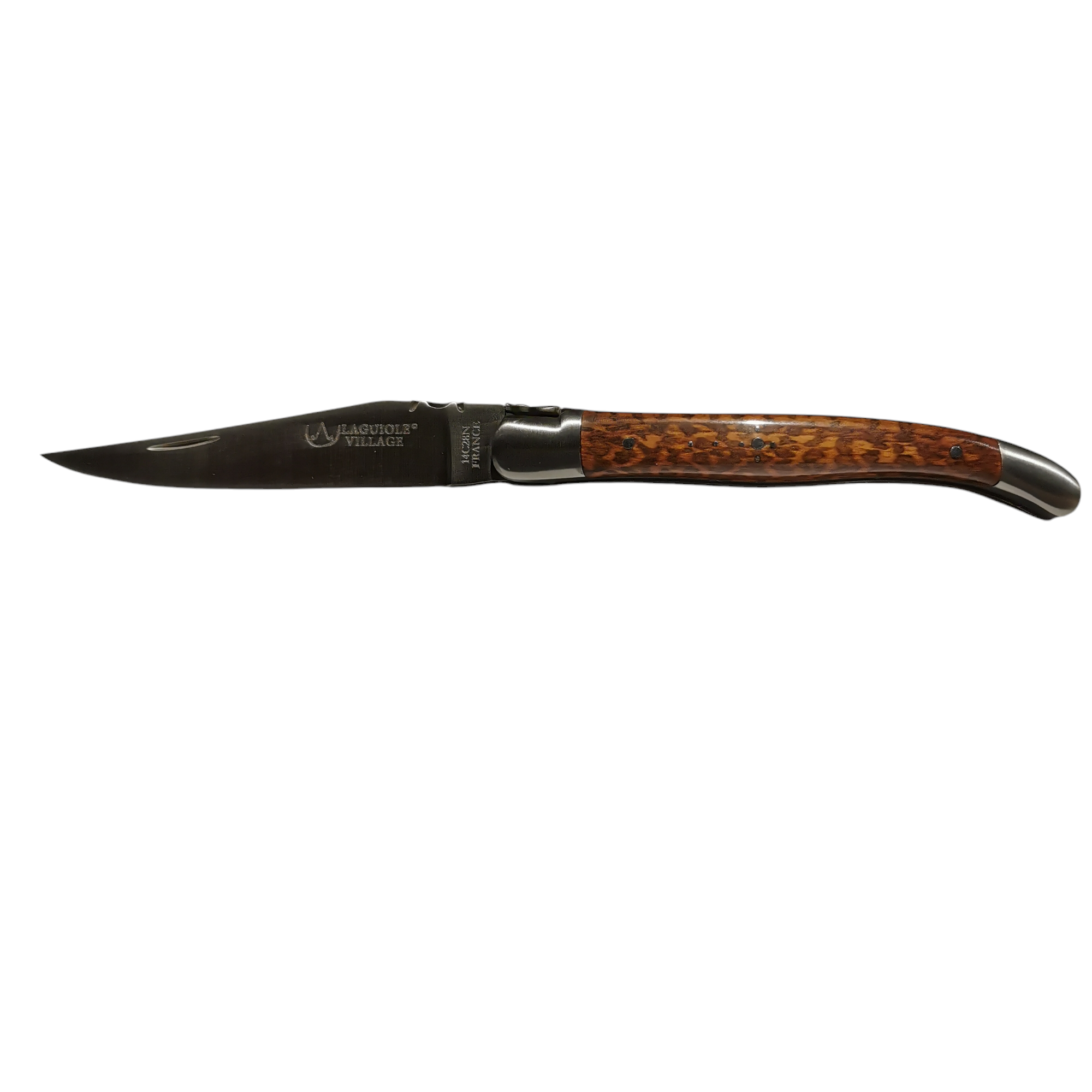 Laguiole Village Taschenmesser mit 11 cm Schlangenholzgriff