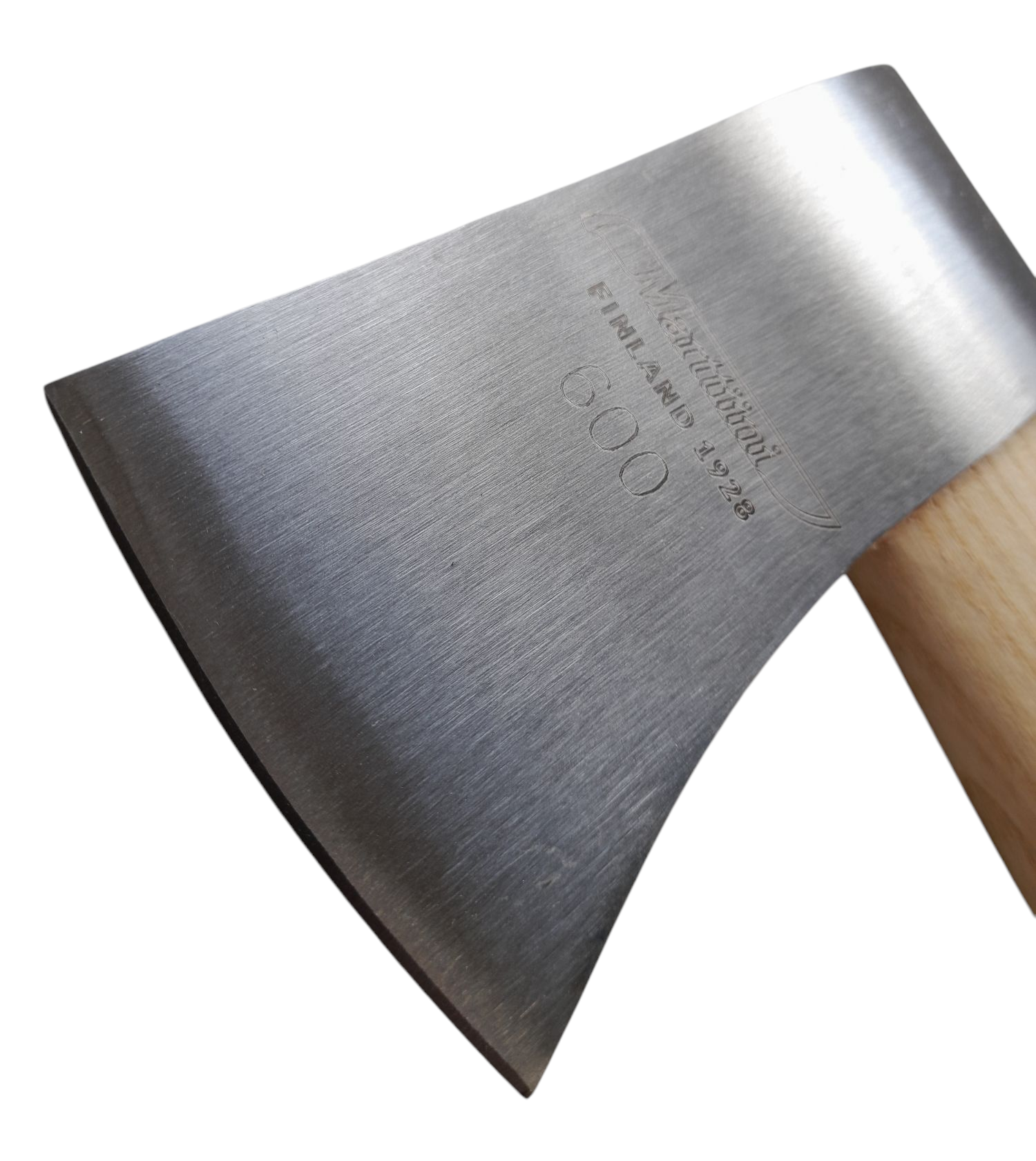 Marttiini Campingaxt, Carbonstahl, Eschenholzgriff, braun – Bild 2