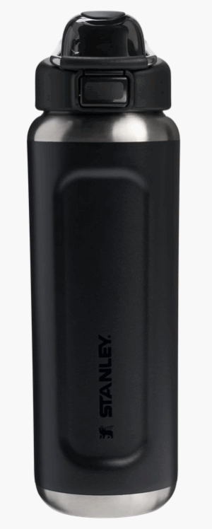 Stanley Isolierflasche, Classic Wellspring, 709ml., Schwarz, Black 2.0