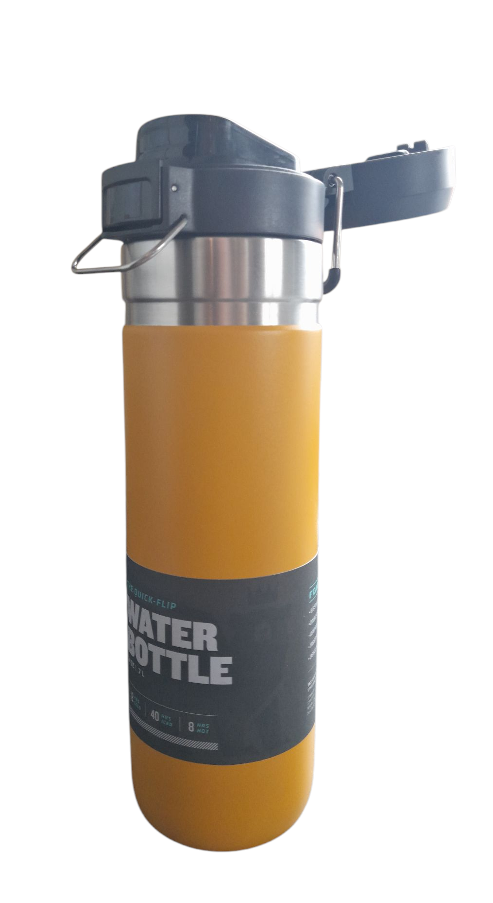 Stanley Quick Flip Water Bottle Isolierflasche 0,7l gelb – Bild 2