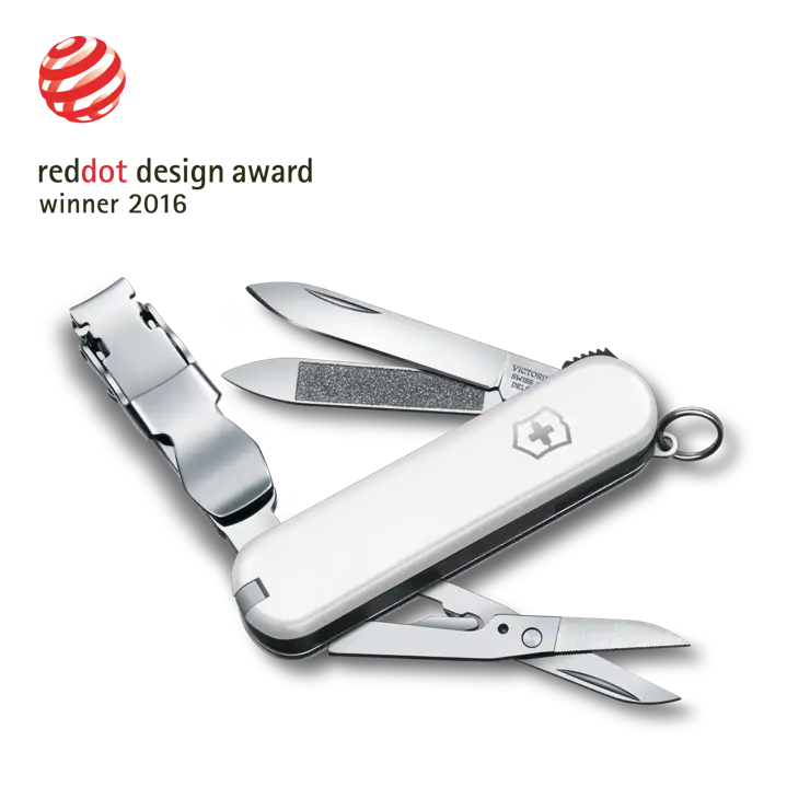 Victorinox Nail Clip 580 Taschenmesser mit Nagelklipser in weiß
