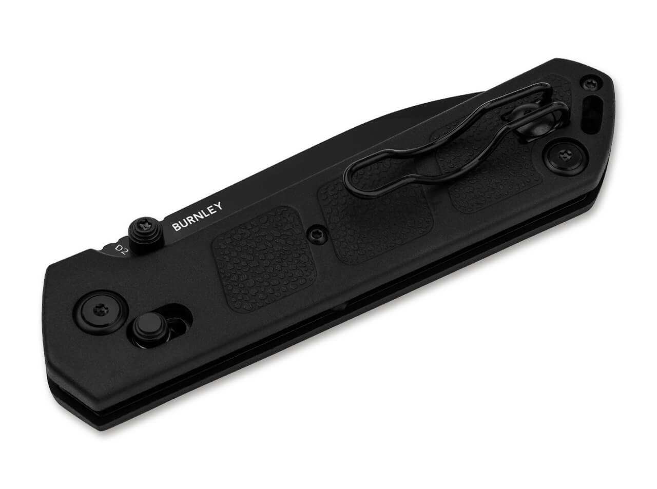 Böker Plus Kihon DC All Black Einhandmesser mit Hosenclip – Bild 2