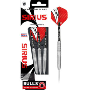 Bull´s Steeldarts Sirius, stainless Steel, 22g, silber