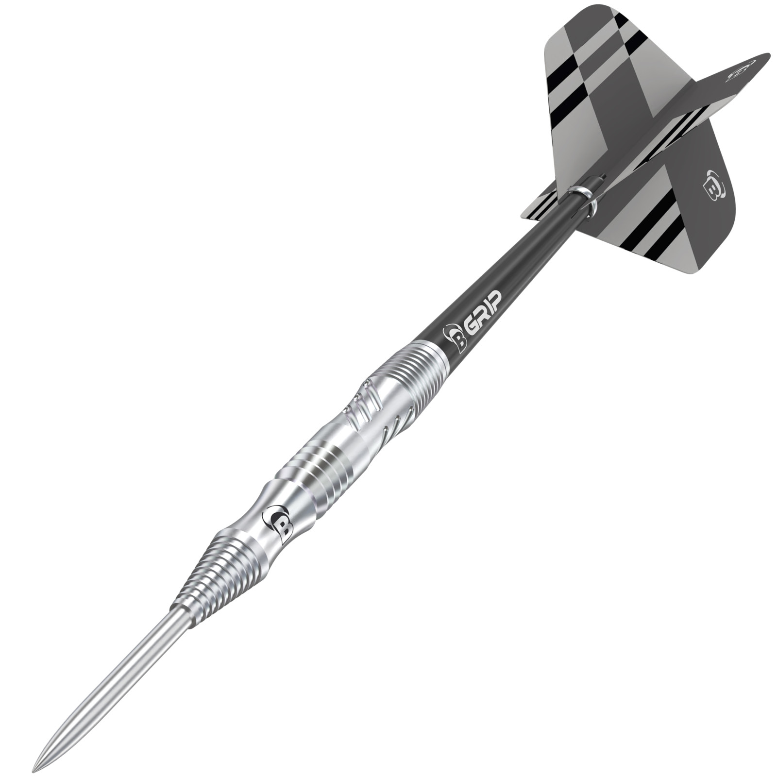 BULL`S Steeldarts, TAC T1, 90% Tungsten, 23g., Silber – Bild 2