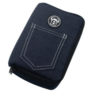 Darttasche Bull`s TP Jeans, 1 Dartsatz, 18 x 12 x 5 cm, Jeansblau