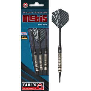 Softdart Bull's, Metis, Messing, 18g, Schwarz