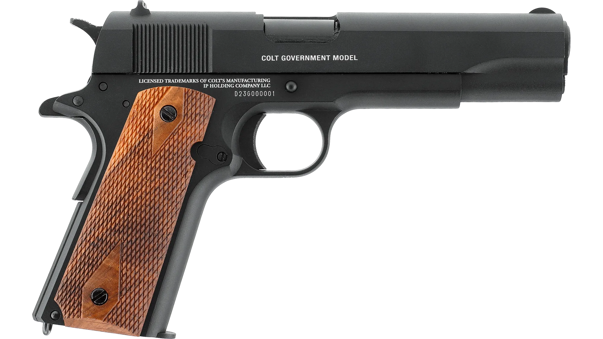 Colt 1911 Classic Co² Luftpistole mit 17 Schuss Magazin im Kaliber 4,5mm Stahl BB´s – Bild 2