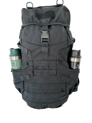 COPTEX Rucksack mit 45 Litern, schwarz