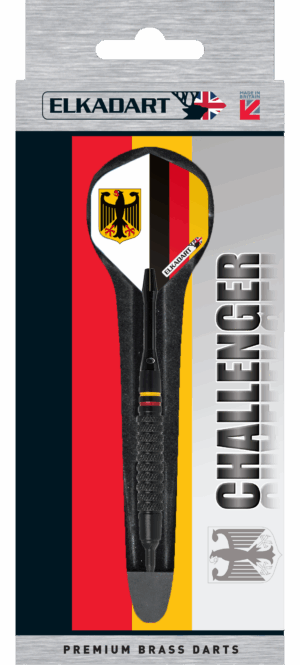 ELKADART Challenger, Steel Dart, 22 Gramm, Messing beschichtet
