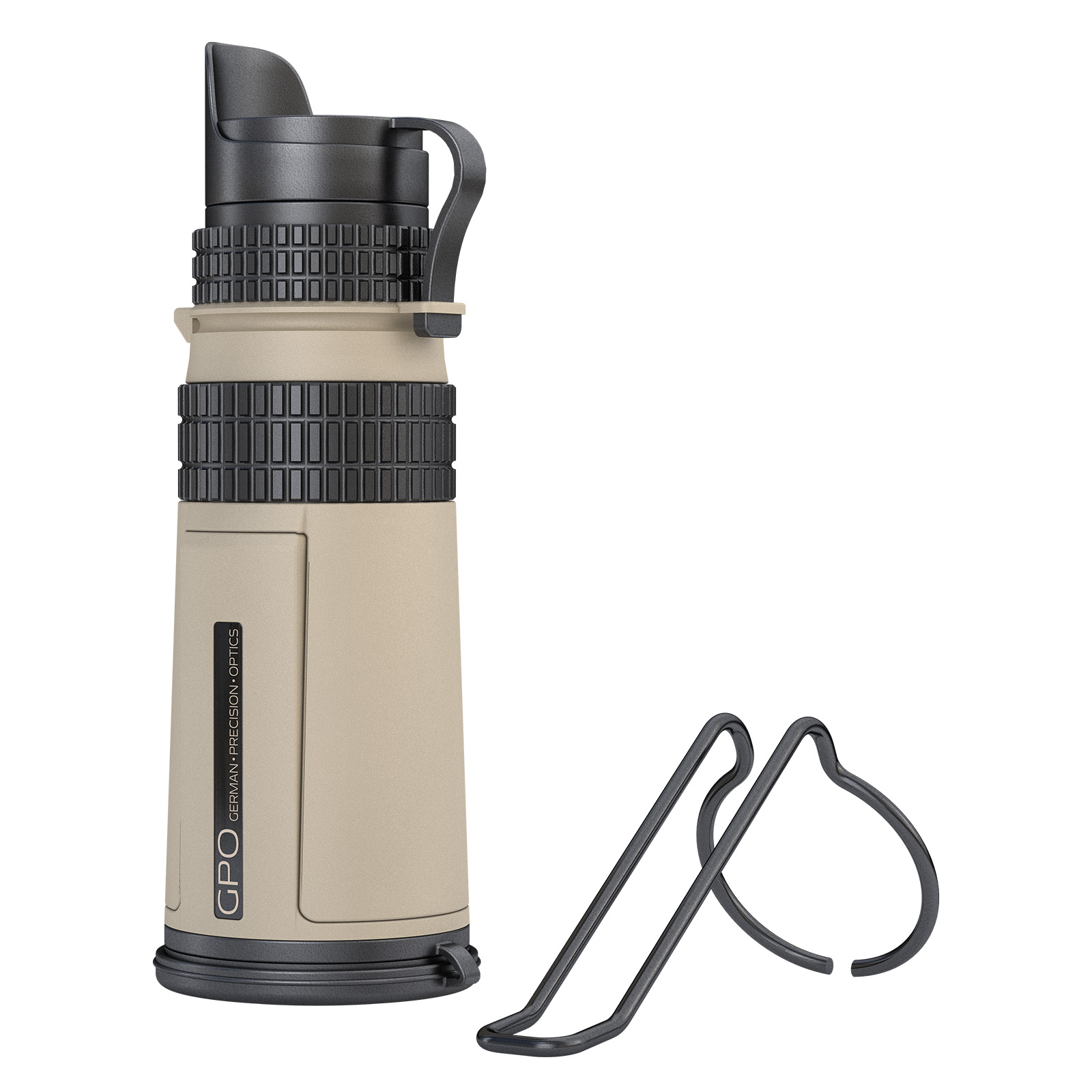 GPO MONO TAC 10x42 HD Monokular mit MRAD-Absehen – Bild 3