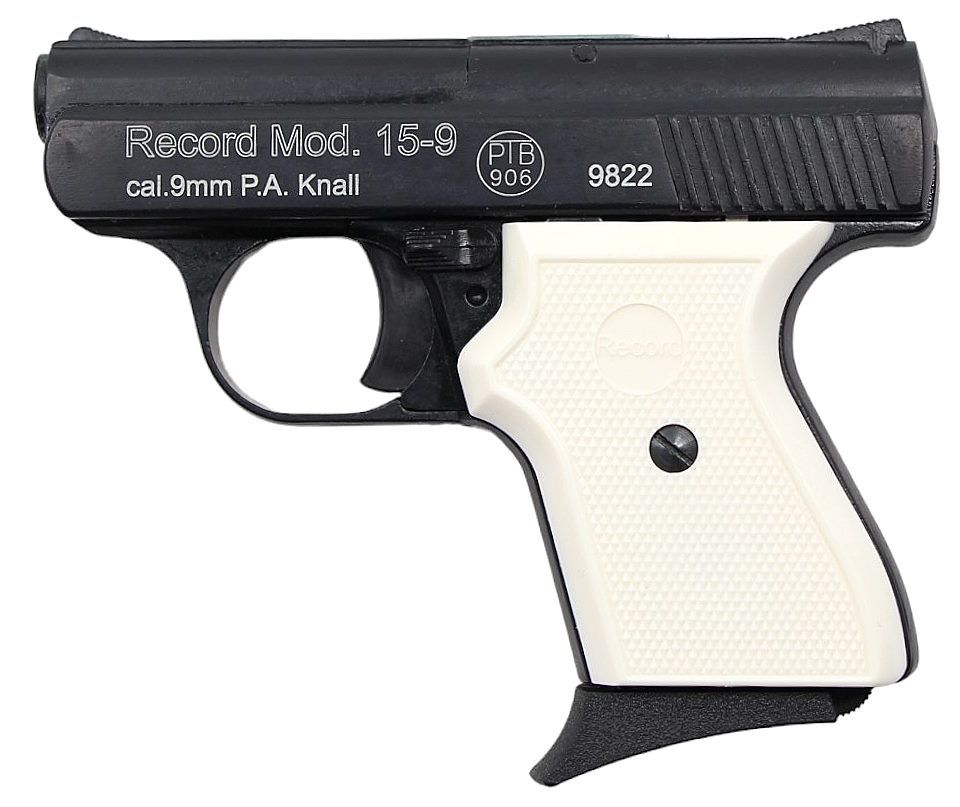 Record Mod. 15-9 Snowflake Schreckschusspistole im Kal. 9mm P.A.K.