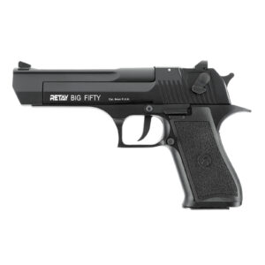 Retay Big Fifty schwarz Schreckschusspistole im Kaliber 9mm P.A.K.