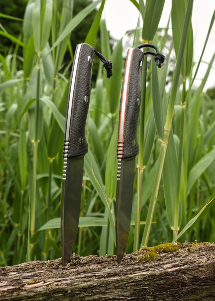 KVIN braun/schwarz feststehendes Messer mit Feuerstarter – Bild 9