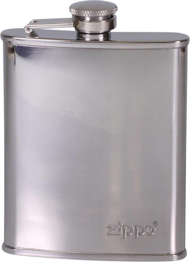 ZIPPO Flachmann Edelstahl poliert, mit 6oz/180ml