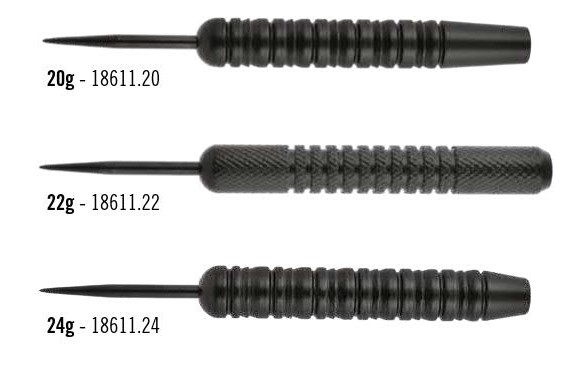 ELKADART One Fifty Black, Steel Dart, 22 Gramm, Messing – Bild 2