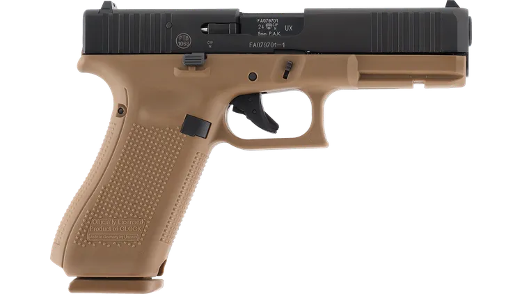 GLOCK 17 Gen5 SV Double Set 9 mm P.A.K., Black and Coyote – Bild 3