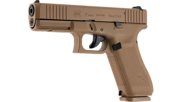 GLOCK 17 Gen5 SV Double Set 9 mm P.A.K., Black and Coyote – Bild 4