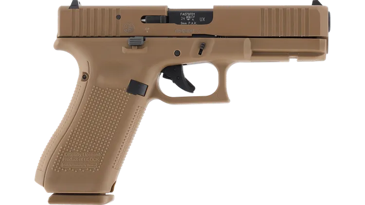 GLOCK 17 Gen5 SV Double Set 9 mm P.A.K., Black and Coyote – Bild 5