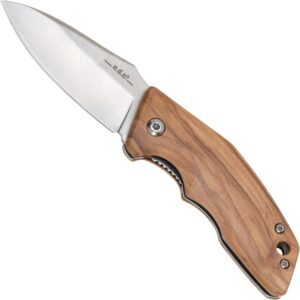 Haller e.d.c. downtown blade, Taschenmesser, Olivenholzgriff, Futteral