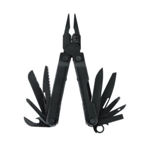 Leatherman Rebar Schwarz mit Tasche