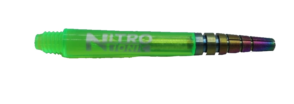 Red Dragon Ionic Schaft Grün mit Aluminium Ende Medium 42 mm 3 Stück