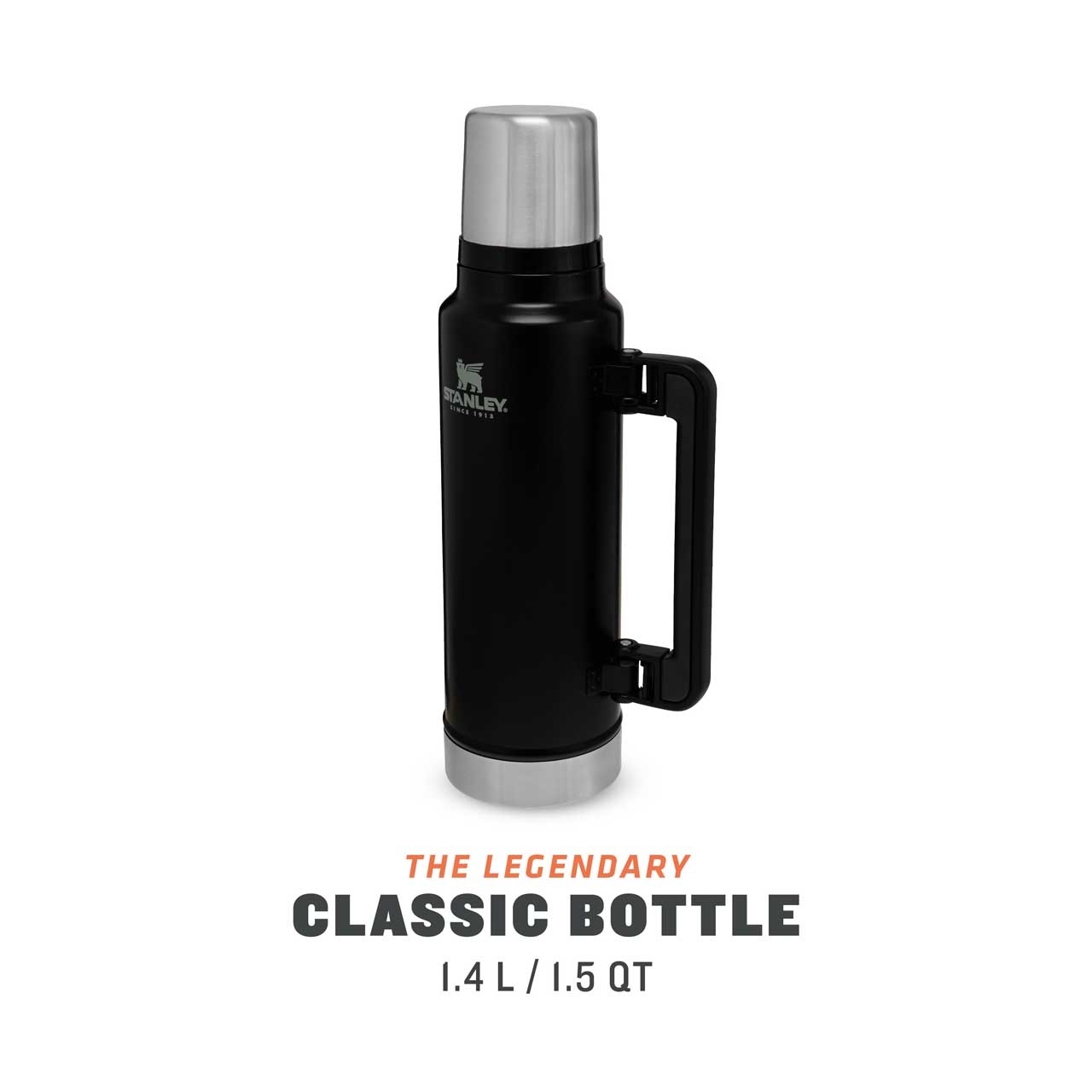 Stanley CLASSIC VAKUUM-FLASCHE 1,4 Liter, Schwarz – Bild 5