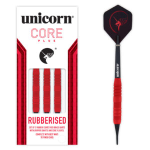 Softdart Unicorn, Core+ Rubber, Messing, Rot, 16g