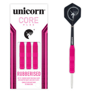 Steeldart Unicorn Core+ Rubber, Messing, 26g, Rosa