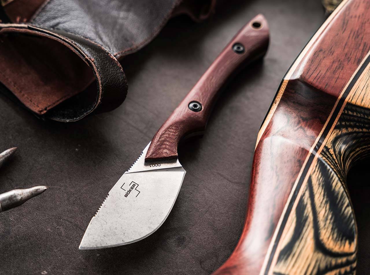 Böker Plus M.U.K. feststehendes Messer mit Kydexscheide – Bild 6