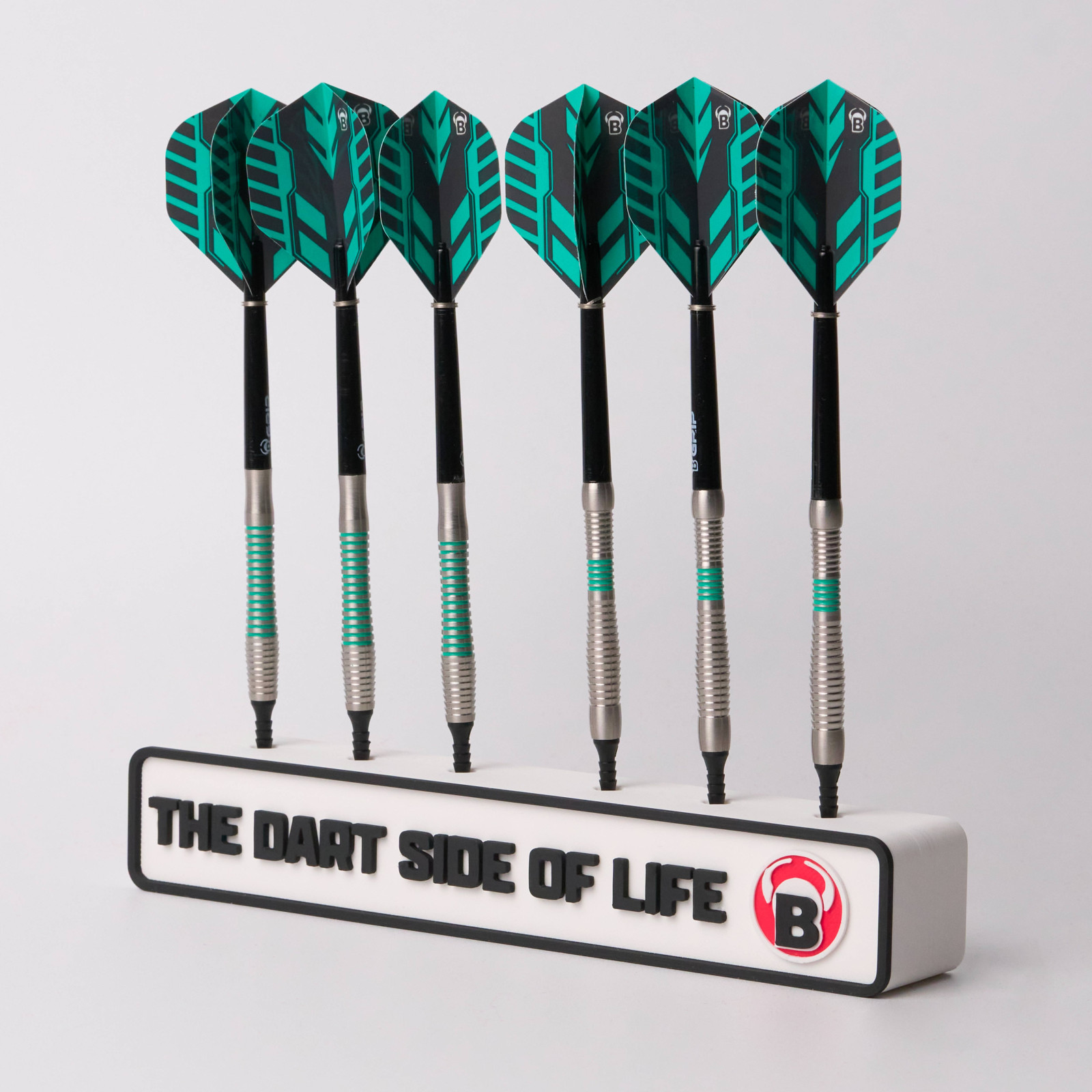 BULL'S Darthalter, 2 Satz Dart, weiß – Bild 3