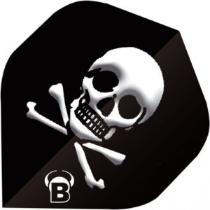 Bull´s Flights standard, Motex, Pirat, 75Micron, Schwarz