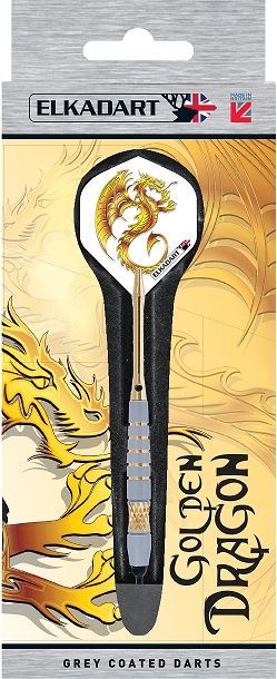 ELKADART Golden Dragon, Soft Dart, 18 Gramm, Messing beschichtet