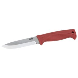 Herbertz CJH Universal Outdoormesser, GFN rot, feststehend, Scheide