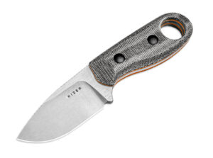 Kizer Beaver Nitro-V Black Micarta feststehendes Messer mit Scheide