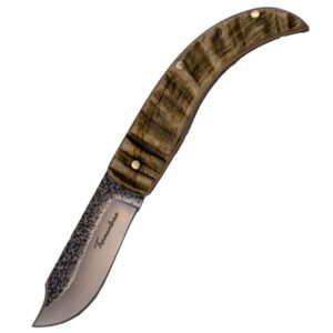 Tramuntana Taschenmesser rustikal, Widderhorngriffschalen, Braun
