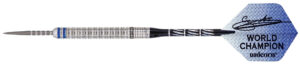 Steeldart Unicorn Gary Anderson, Phase 3, 90% Tungsten, 23g., Silber