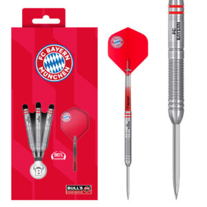BULL'S FC Bayern München Steel Dart, 24g., 90% Tungsten
