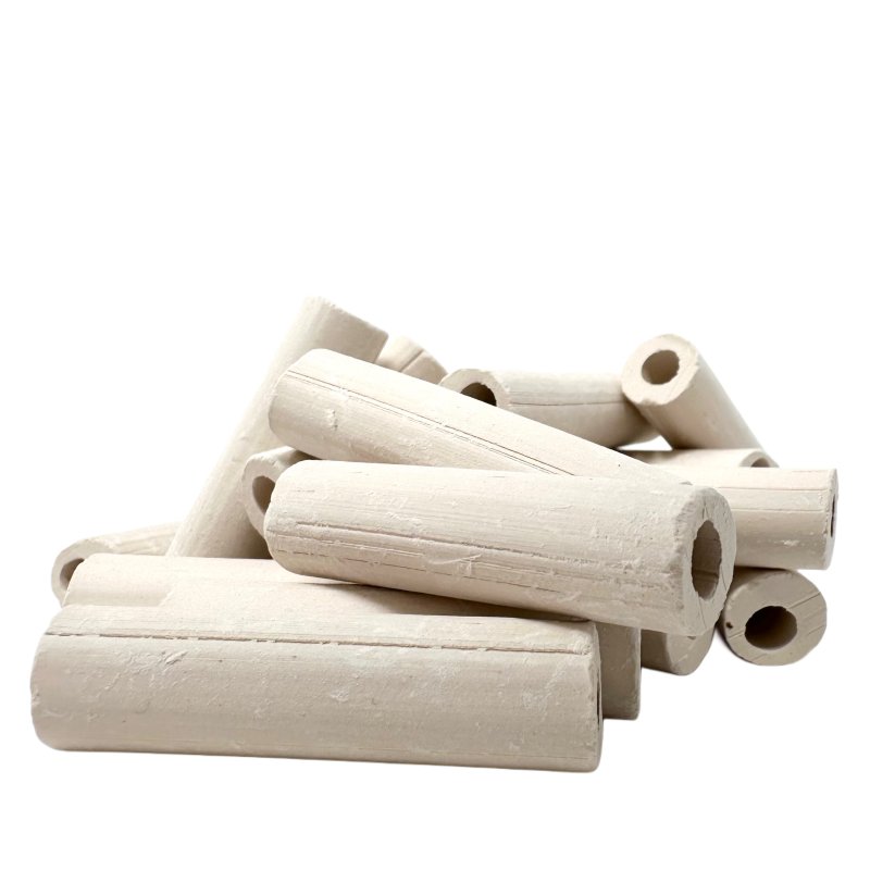 Tonröhrchen für Luftgewehre, Luftpistolen, 4x1cm/100Stk Weiss – Bild 4