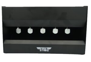 First Strike Kugelfang mit 5 Zielplatten, schwarz, L32/B14,5/H18cm