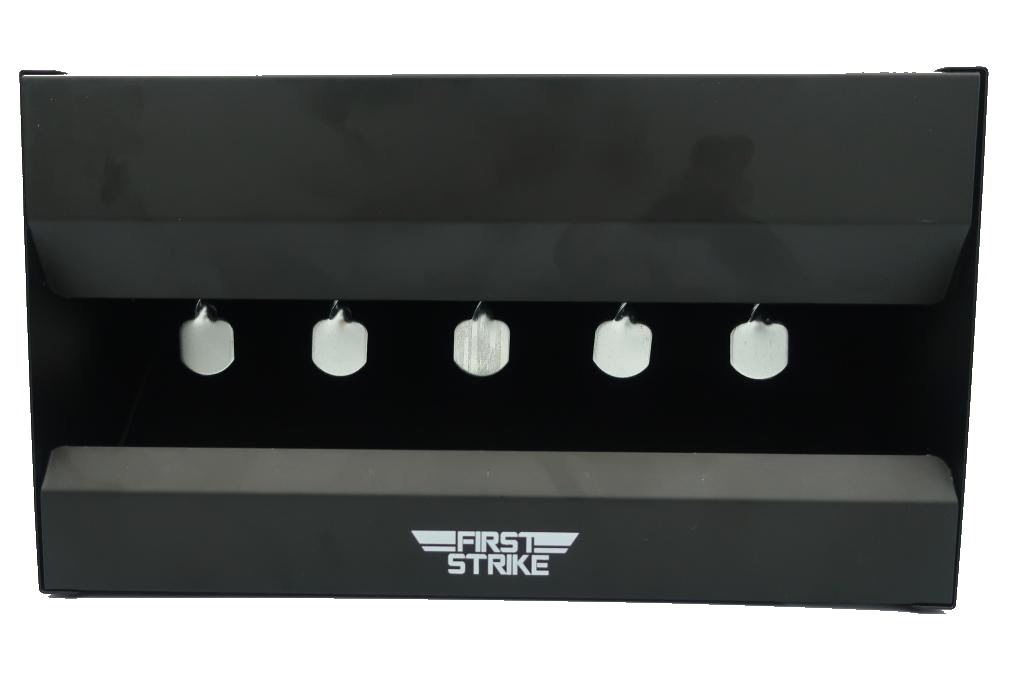 First Strike Kugelfang mit 5 Zielplatten, schwarz, L32/B14,5/H18cm