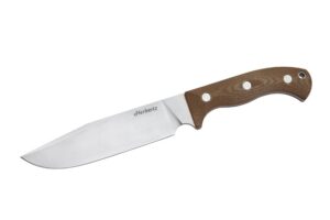 Herbertz Camp- und Outdoormesser D2, desert Micarta, Gürtelscheide