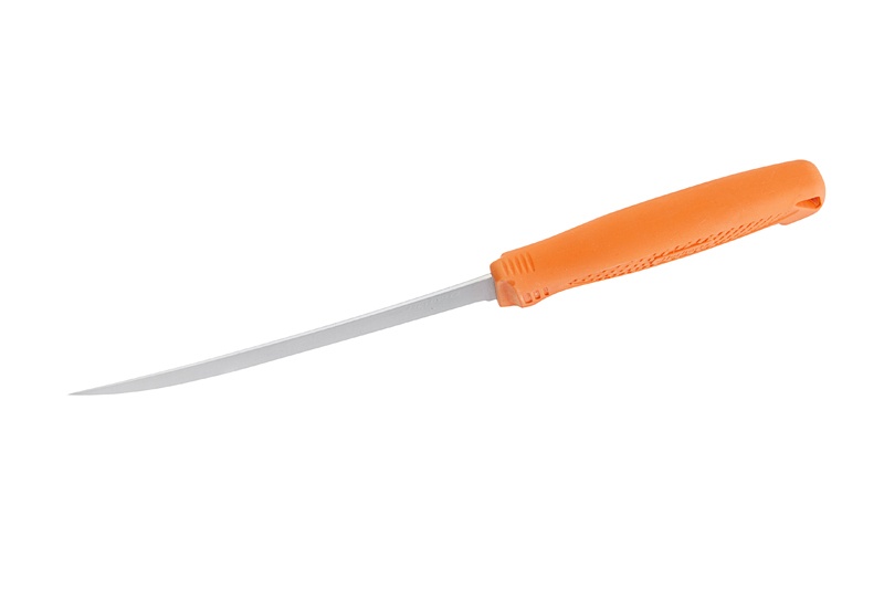 Herbertz Filetiermesser, Klassik, Orange, Medium, Scheide – Bild 3