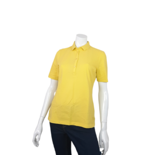 Maerz Damen Polo Shirt kurzarm gelb
