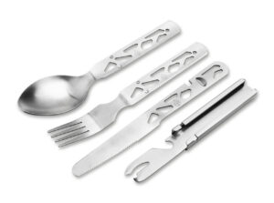 Naturensöhne Camping Set, Edelstahl