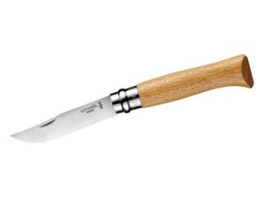 Opinel Taschenmesser Nr. 8 rostfrei, Eiche