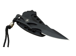 Spartan Blades Enyo All Black Neckknife mit Scheide