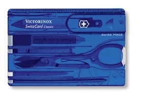 Victorinox Swisscard Classic mit 10 Funktionen in Blau – Bild 2