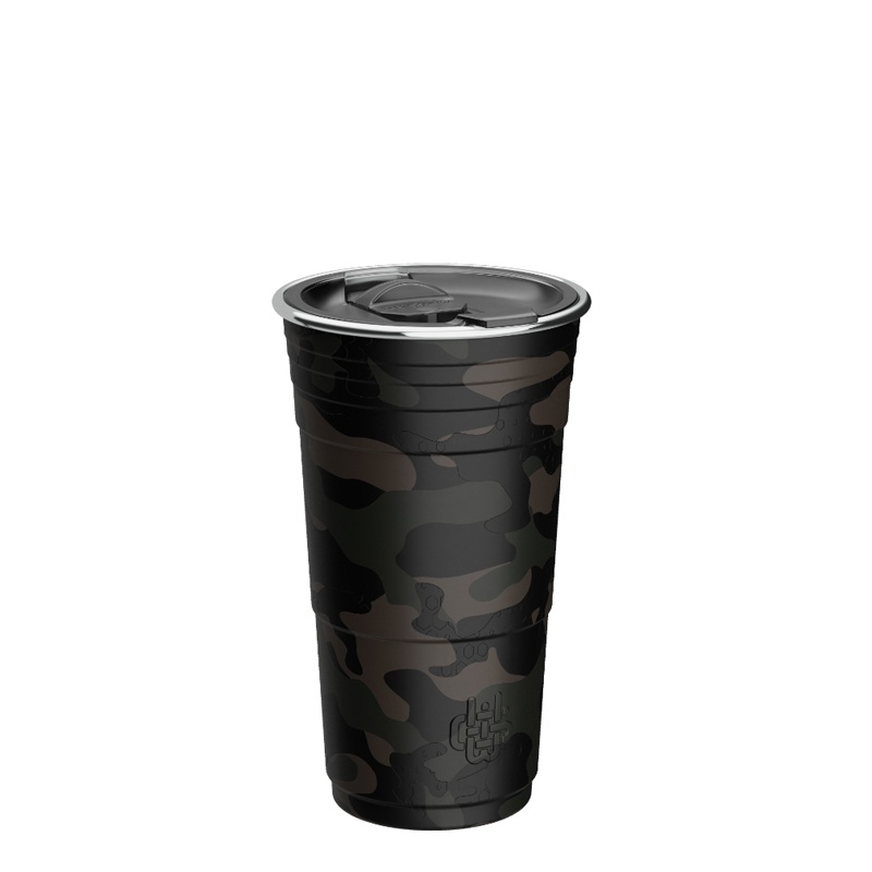 Wyld Gear WYLD CUP 16 OZ (473 ml), Trinkbecher, 18/8 Edelstahl, shadow moss