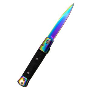 Amont Taschenmesser Stiletto im Rainbow Design, 9,4cm