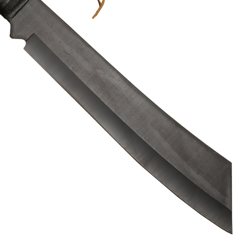 Anglo Arms Großes Messer Rambo IV Deluxe mit Lederscheide, schwarz – Bild 6